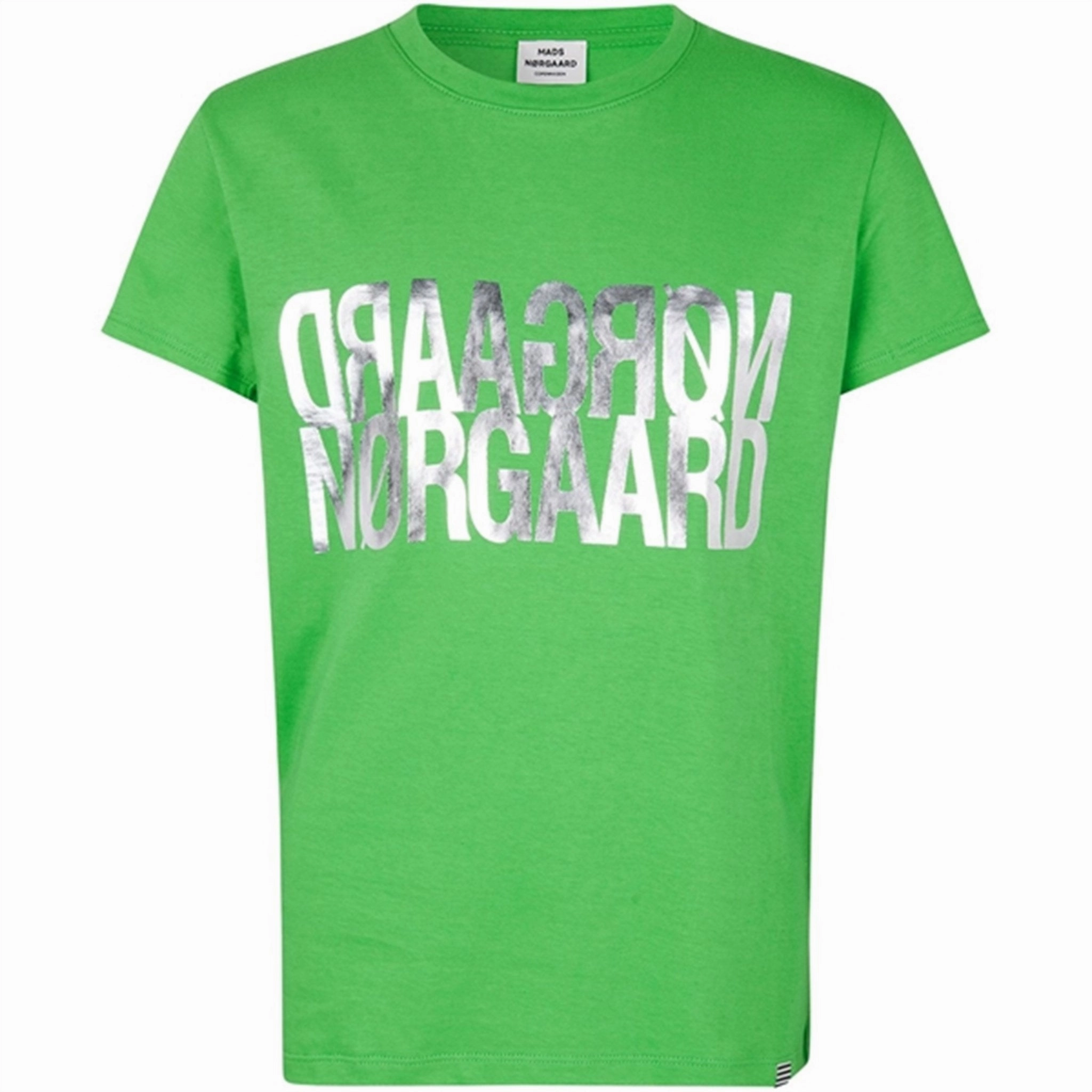 Mads N?rgaard Single Organic Tuvina T-shirt Poison Green Urban Fashion