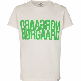 Mads N?rgaard Single Organic Tuvina T-shirt Silver Birch Pullover