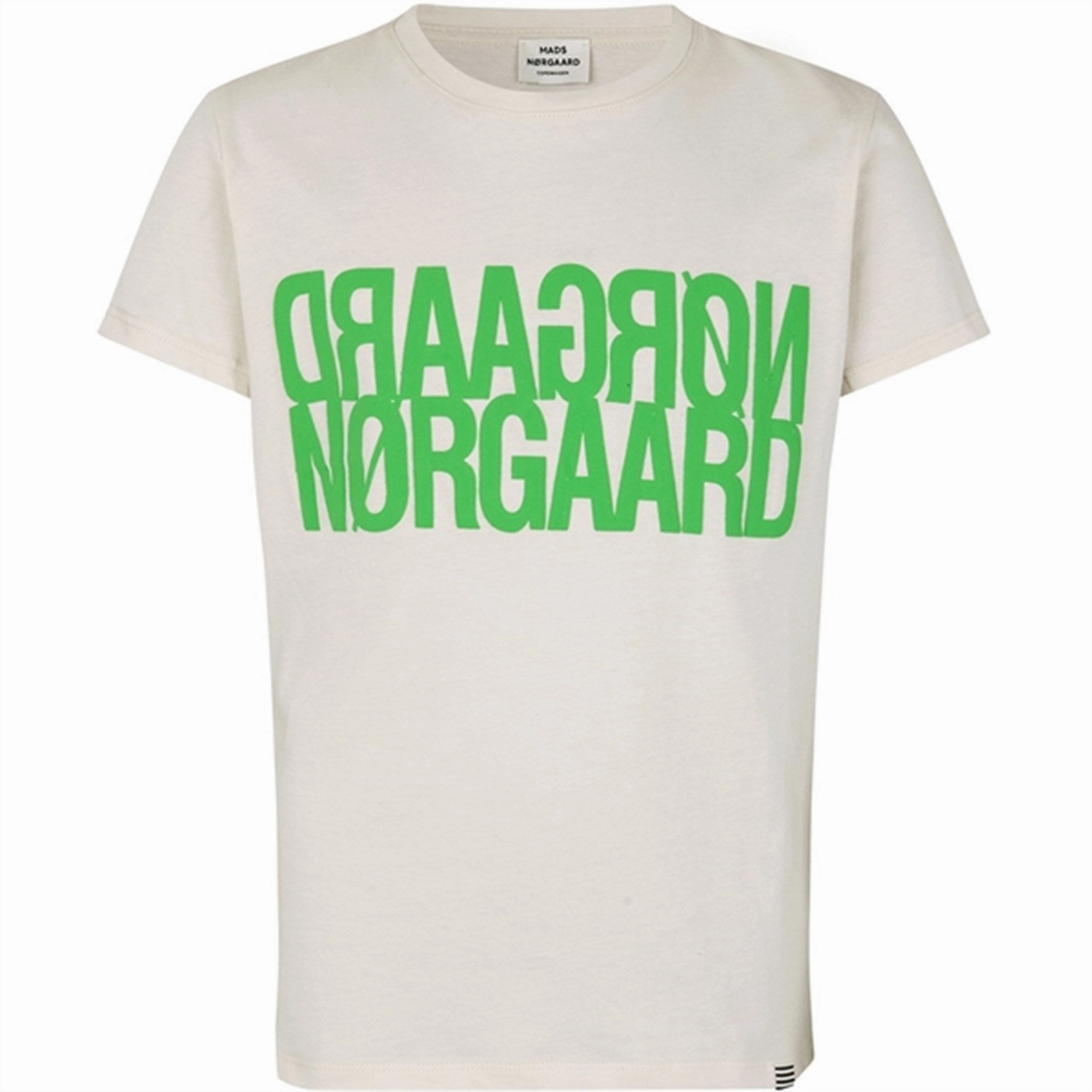 Mads N?rgaard Single Organic Tuvina T-shirt Silver Birch Pullover