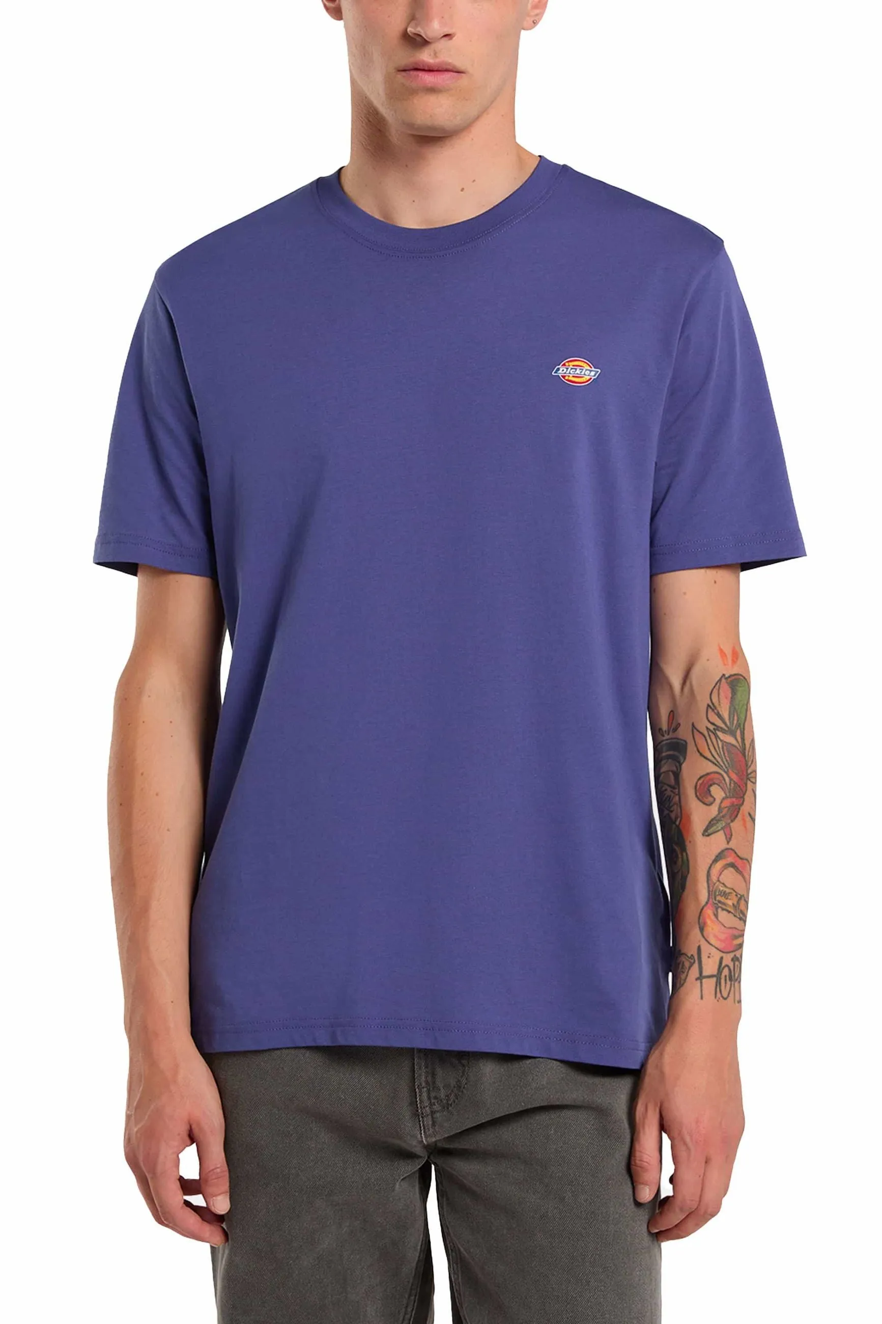 Maglietta Dickies Mapleton Uomo DK0A4XDBK421 - Blu Autentico Travel Style Trend Thermal regulation