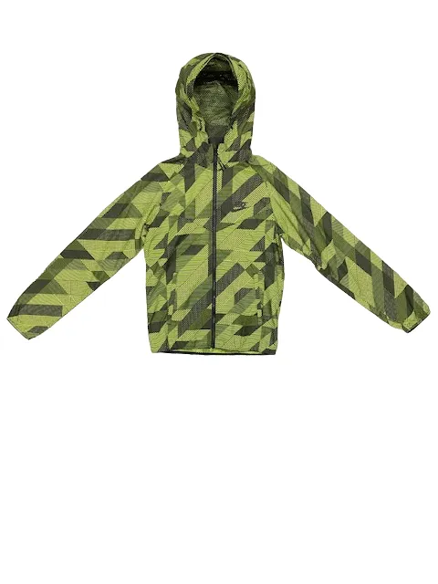 Weather Protection Nike giacca a vento con cappuccio da uomo 687563 702 gialloverde