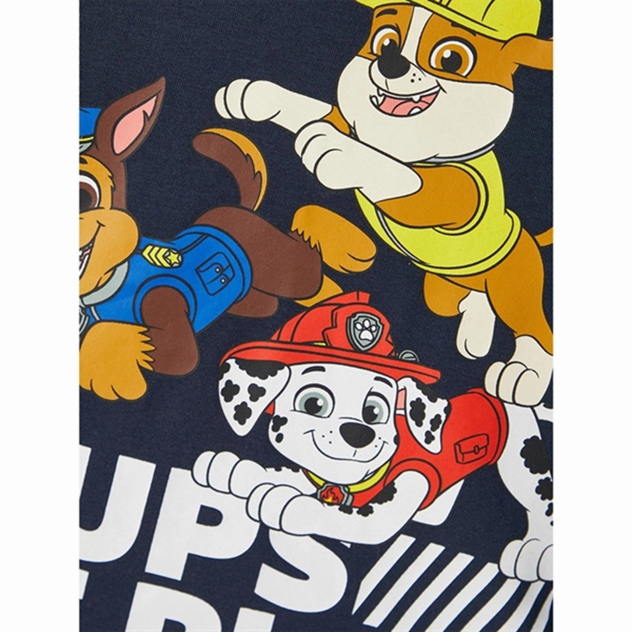 Soft Material Flexible Placket Structure Name it Dark Sapphire Famat Paw Patrol Blouse