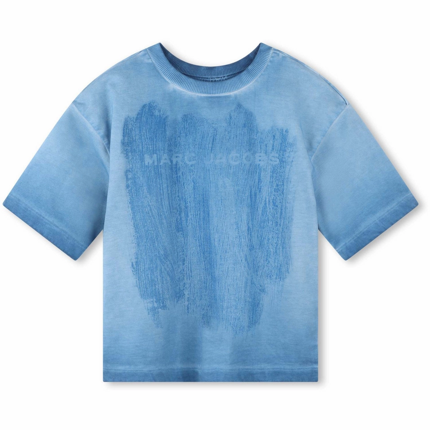 Active Outfit All-Purpose Wear Marc Jacobs Blue Short Sleeves Tee-Shirt