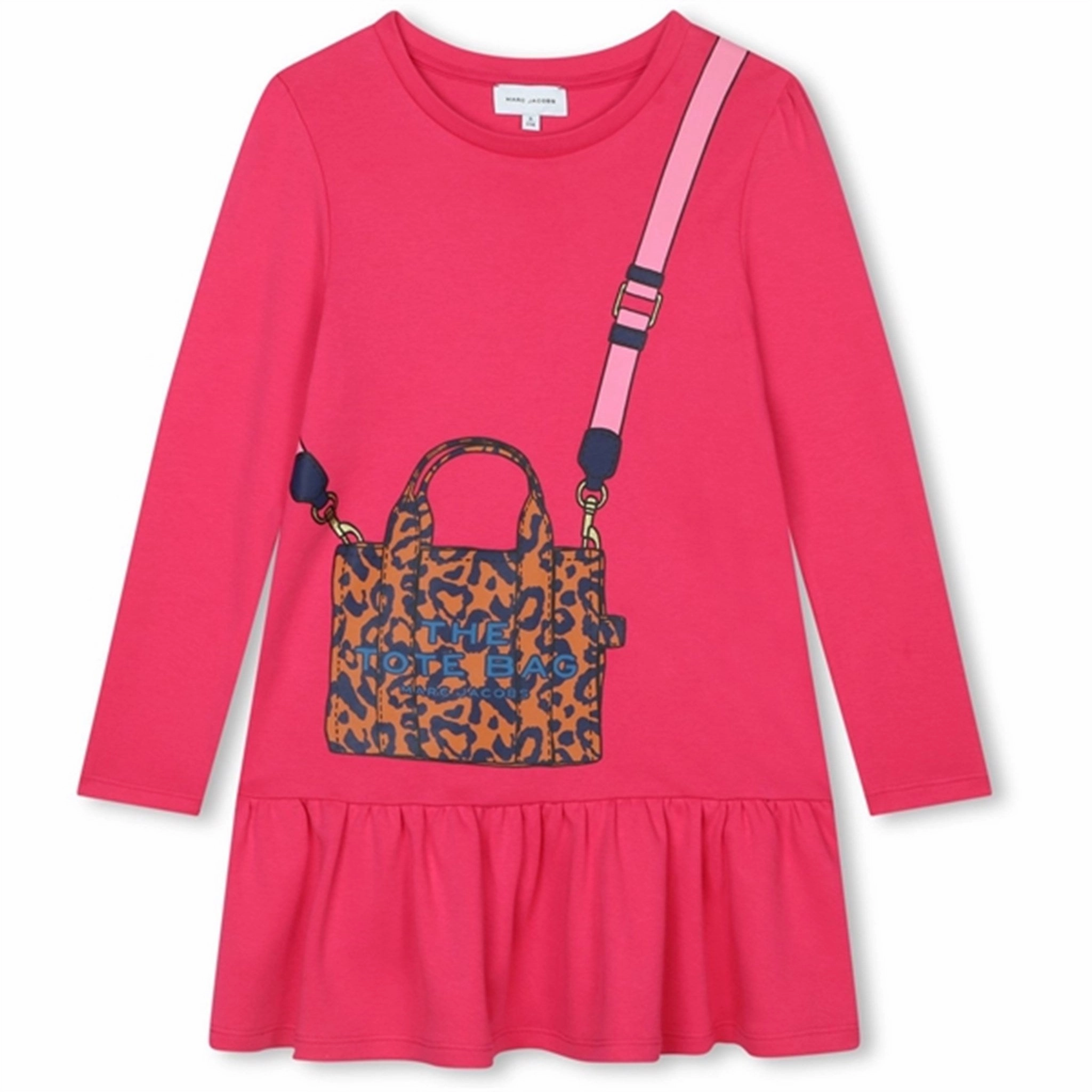 Marc Jacobs Fuschia Dress Open-back Airy Weave