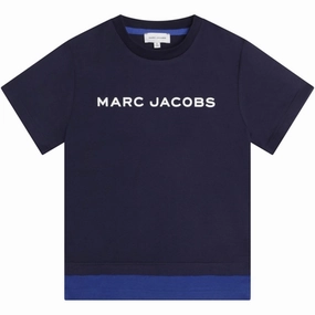 Sustainable Textile Urban Trend Look Marc Jacobs Navy T-shirt
