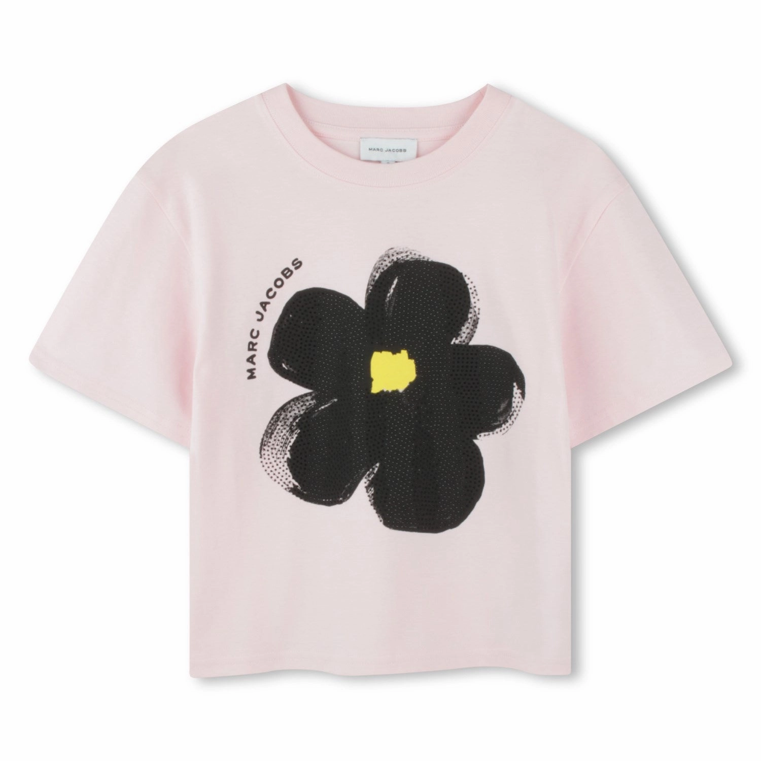 Subtle Logo Placement Marc Jacobs Pink Short Sleeves Tee-Shirt