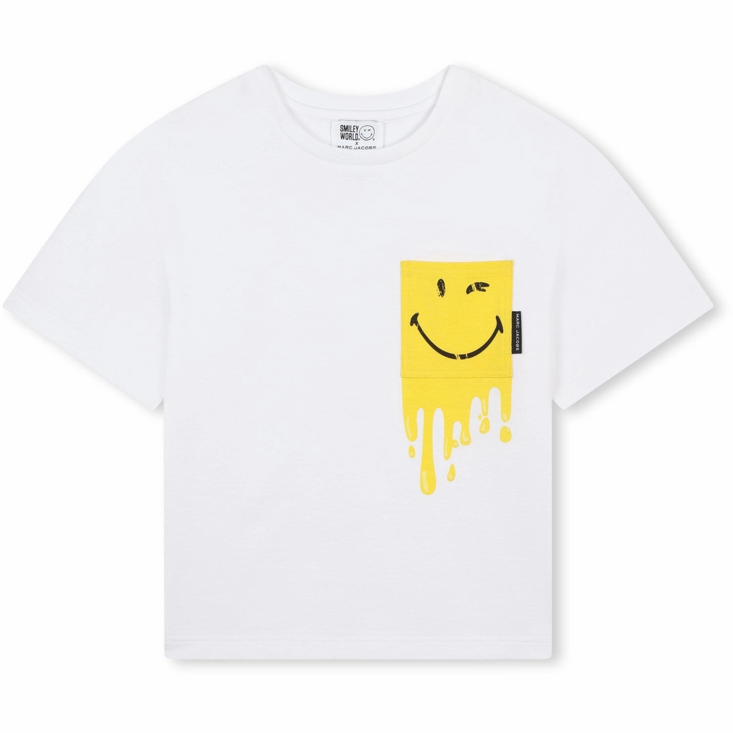 Marc Jacobs White Short Sleeves Tee-Shirt Chilly Comfort Wear