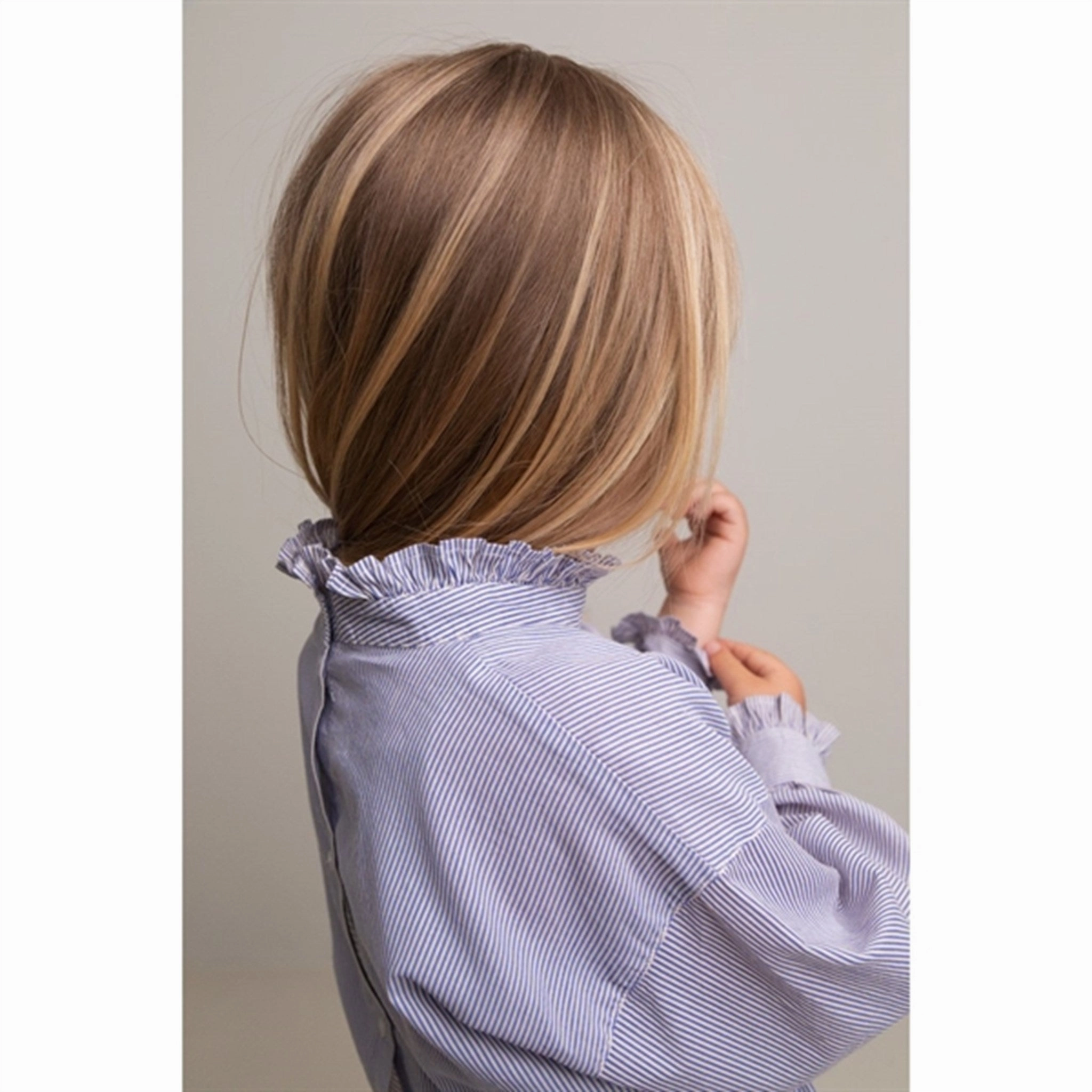 Tuckable Hem MarMar Bolich Blue Stripe Tyra Shirt