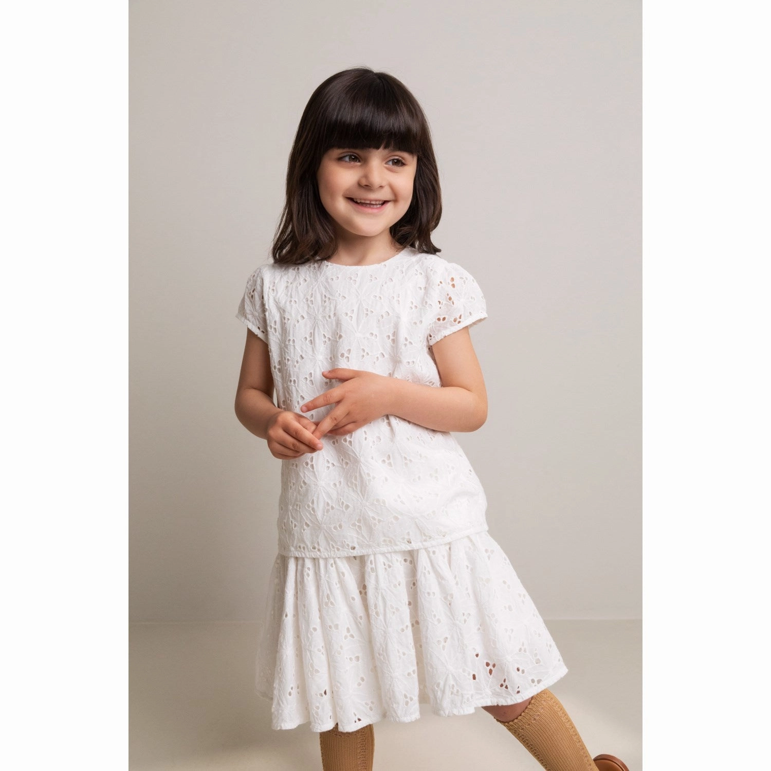 Holiday Outfit MarMar Broderie Anglaise Cloud Tussa T-shirt
