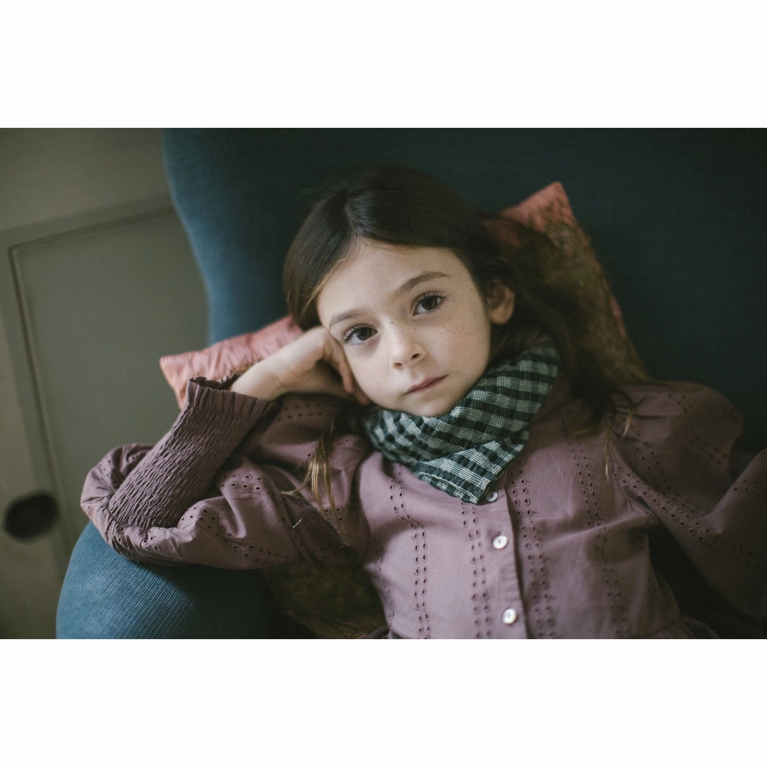 MarMar Broderie Anglaise Dusty Grape Dela Dress Style Upgrade Square Neck