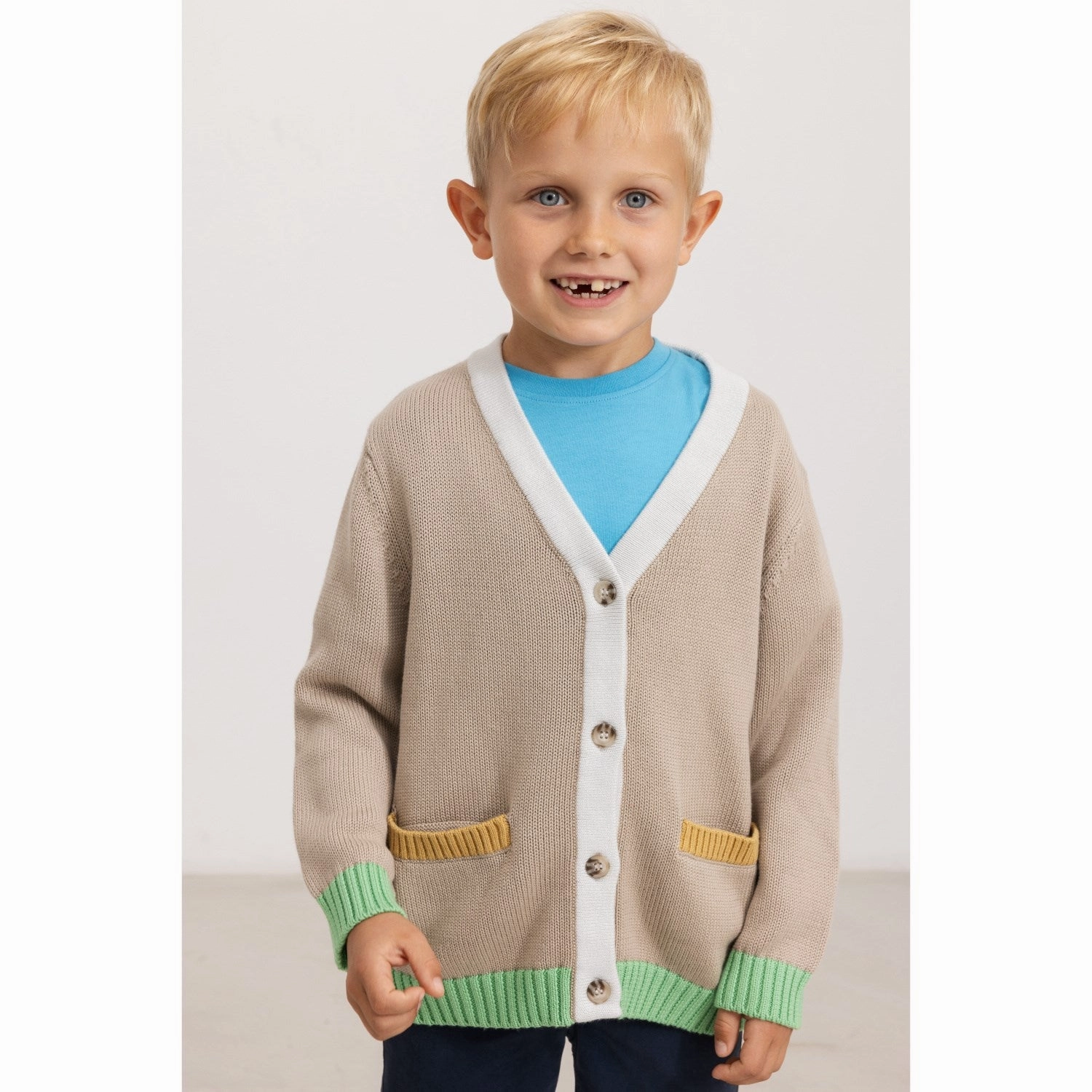 Chic Casual Wear Sun Protection MarMar Cotton Jersey Kingfisher Tad T-Shirt