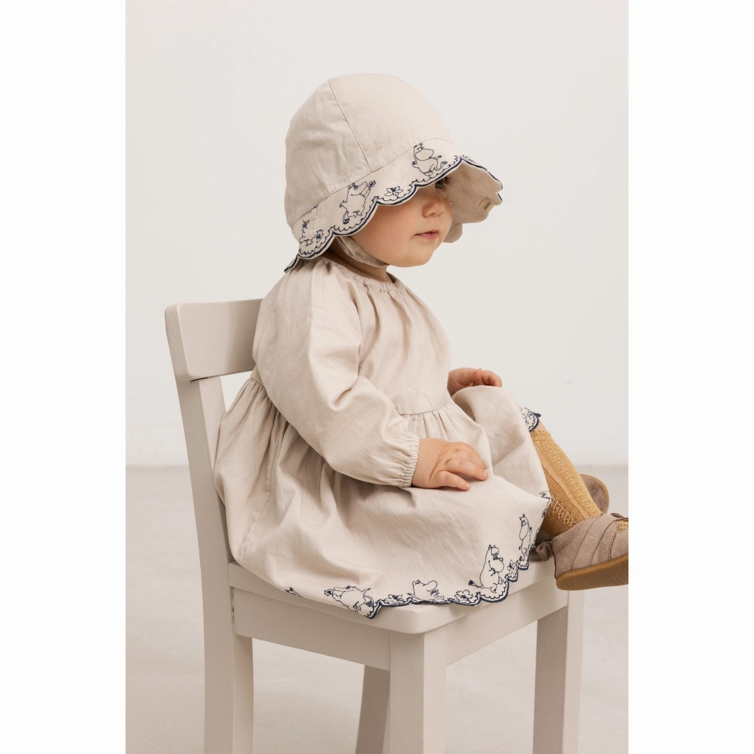 Silky Form Urban Touch MarMar Cotton Texture Dancing Moomins Dawson B Dress
