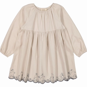 MarMar Cotton Texture Dancing Moomins Dawson Dress Grace Flow