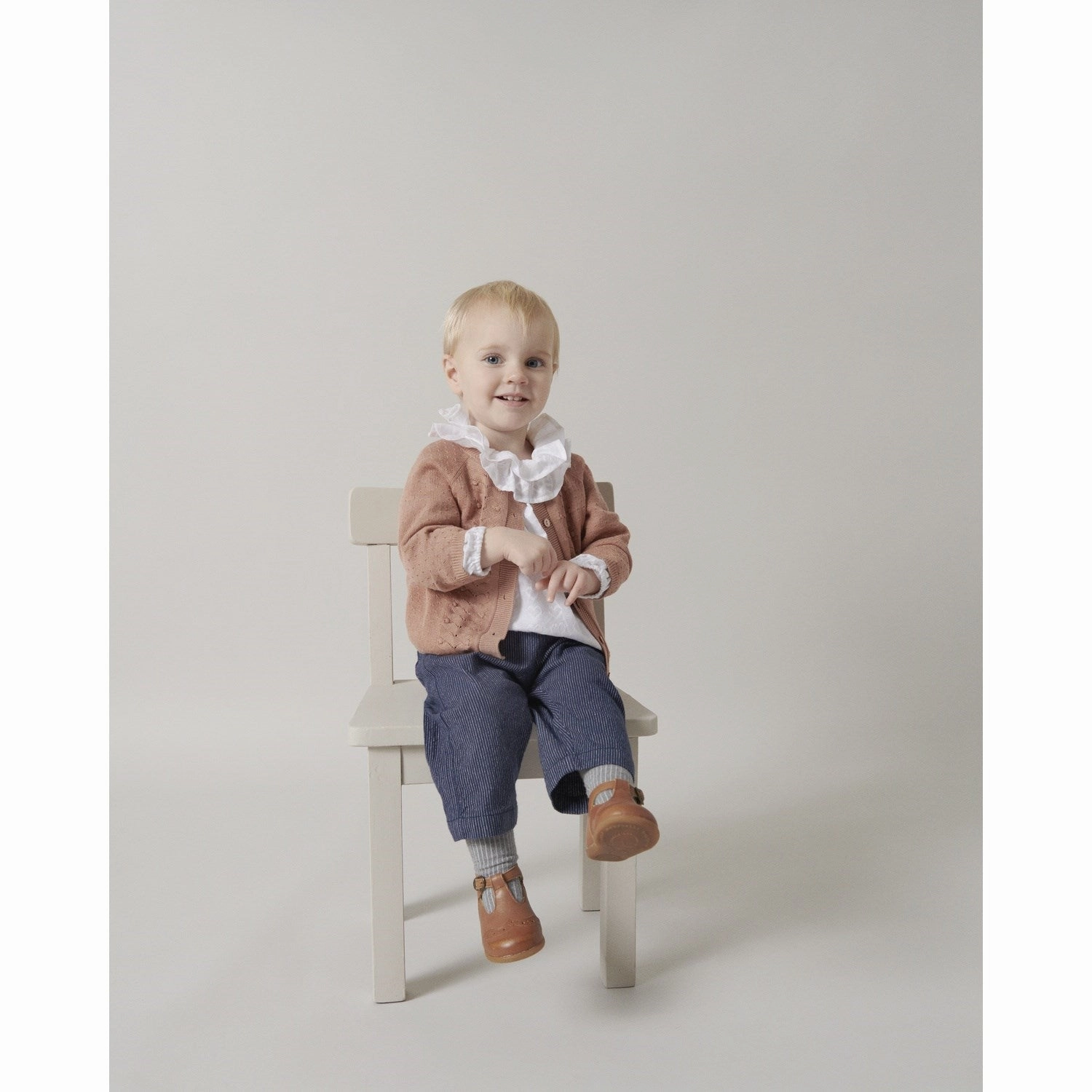 MarMar Dobby Hearts White Tonella Shirt High-End Finish