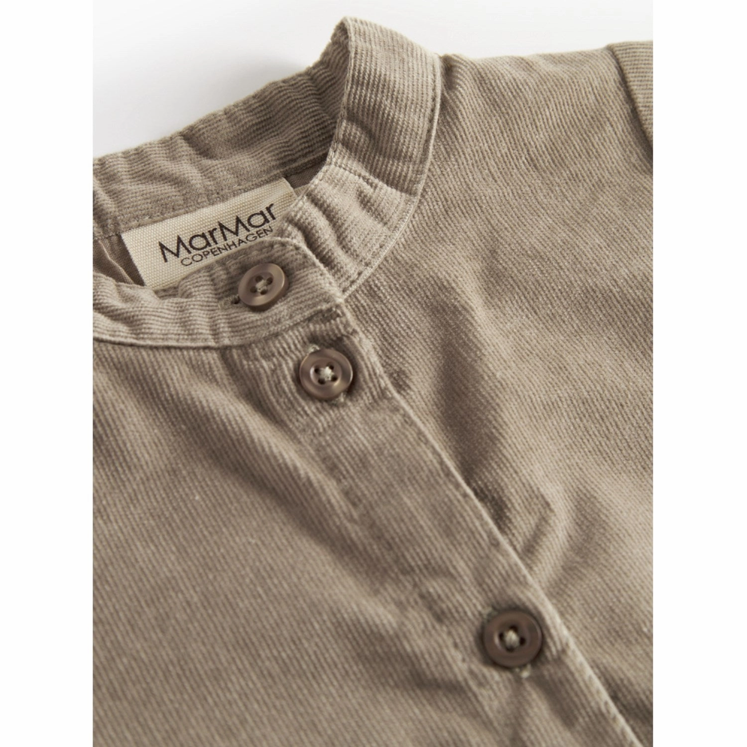 MarMar Fine Cord Mud Tomi B Shirt High-Quality Craftsmanship Thermoregulating Fabric