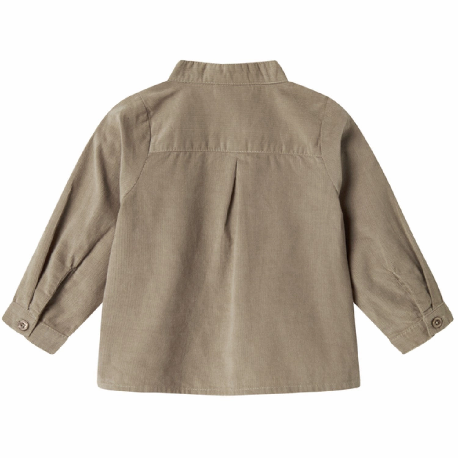 Minimalist Design Relaxed Vibe MarMar Fine Cord Mud Tomi B Shirt