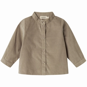 MarMar Fine Cord Mud Tomi B Shirt Recycled Polyester Blend