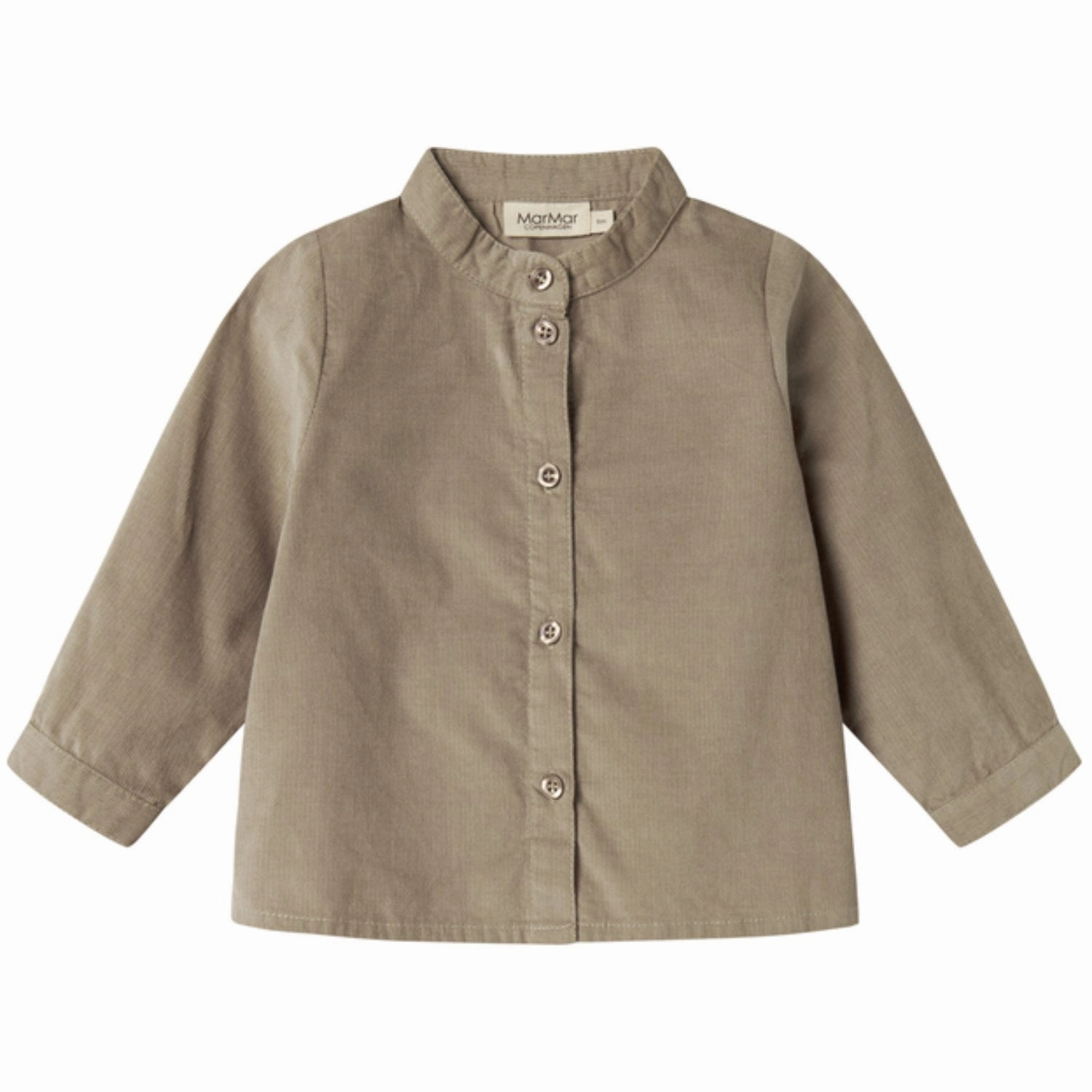 MarMar Fine Cord Mud Tomi B Shirt Recycled Polyester Blend