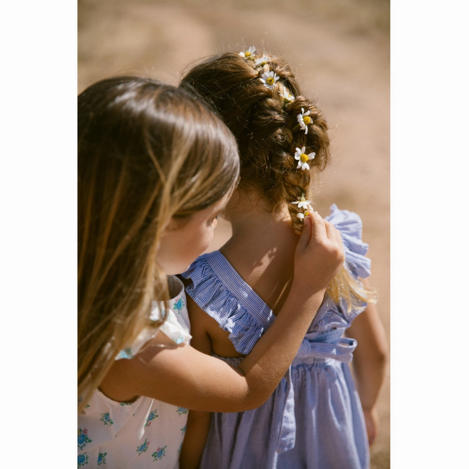 MarMar Fine Cotton Navy Stripe Danita Frill Dress Vibrant Layer Lounge Moment