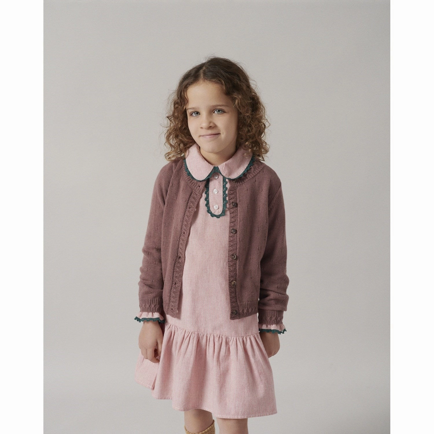 urban vibe Casual and Smart MarMar Fine Cotton Red Hairline Stripe Davi Dress