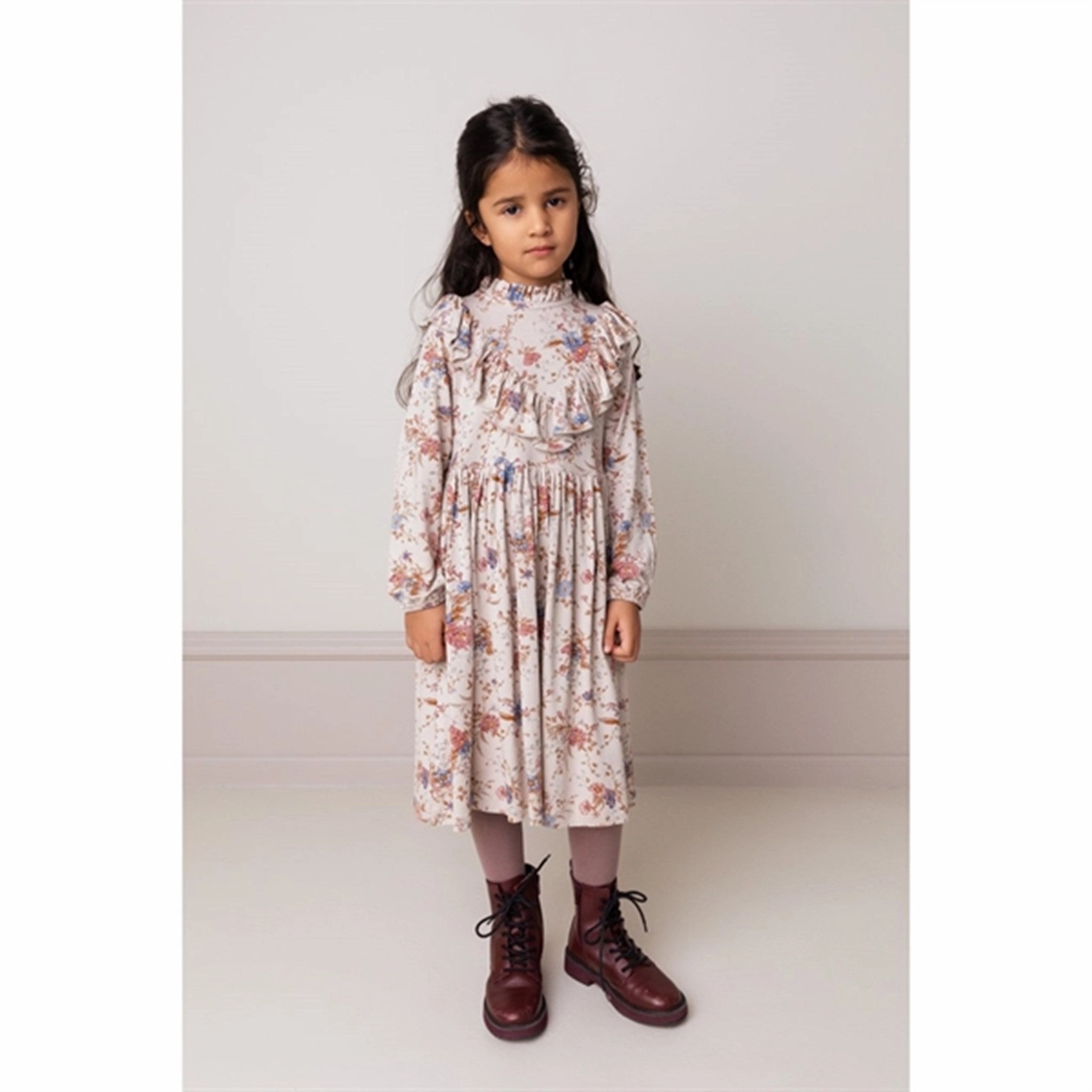 MarMar Flower Garden Dalja Dress Piped-Edge