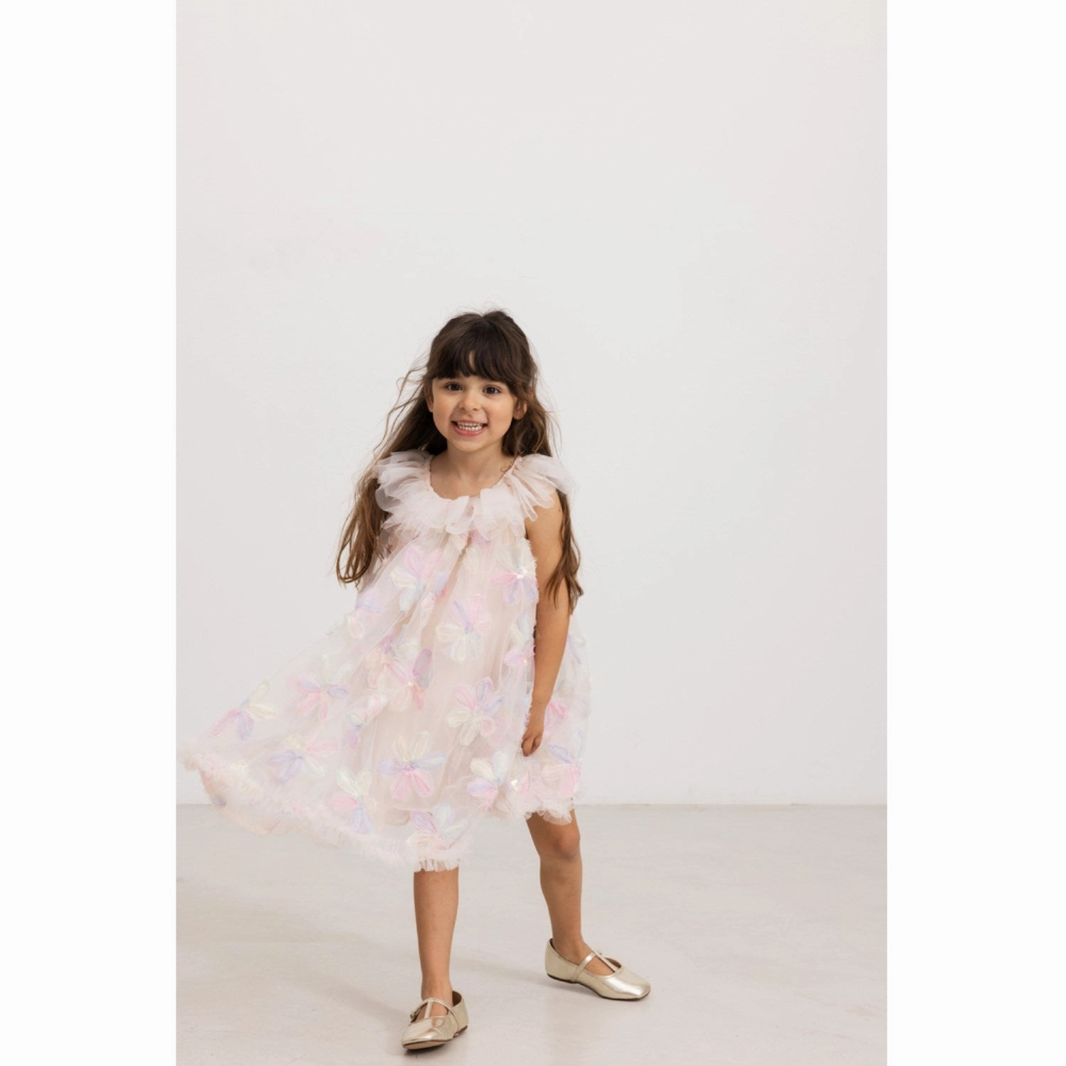 MarMar Flower Tulle Rainbow Tulle Daja Dress All Daywear Daily Favorite