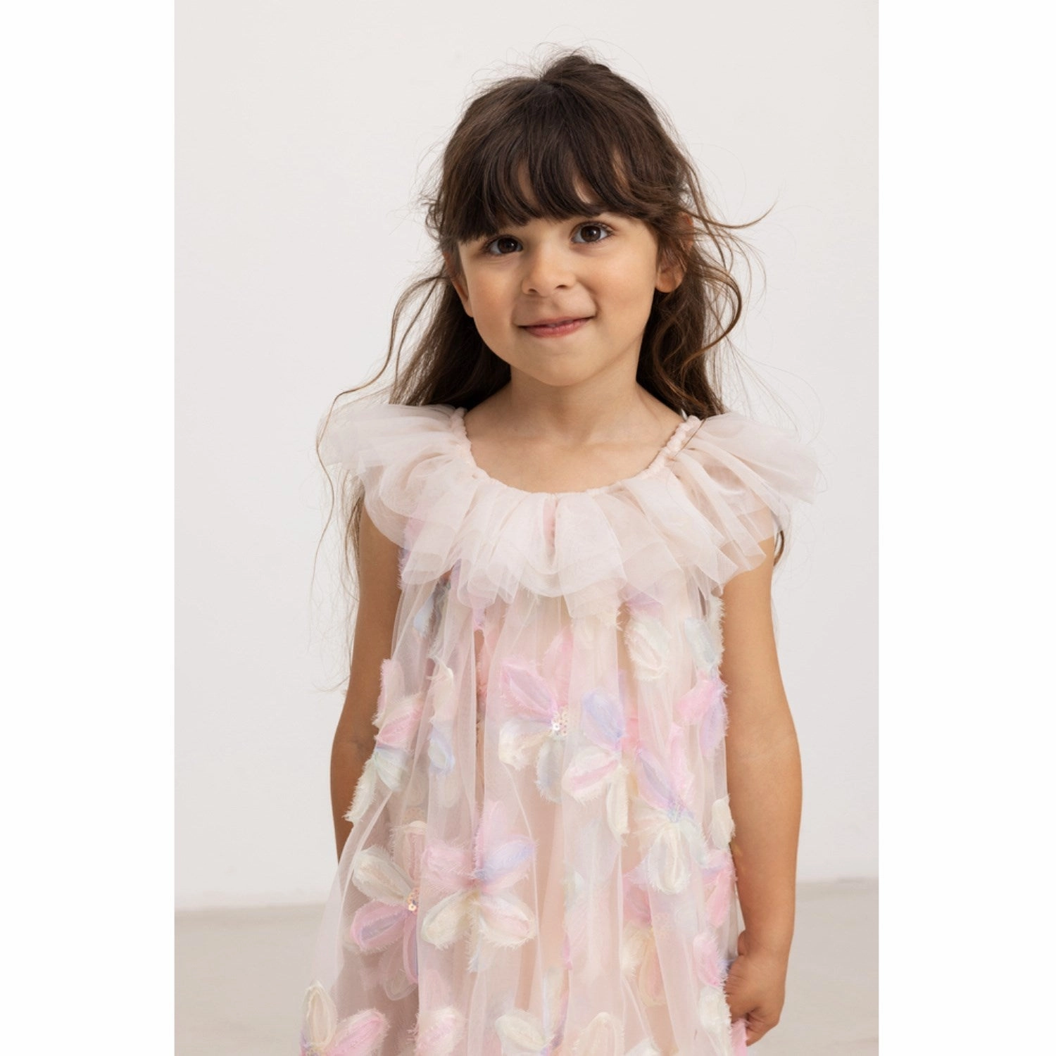 MarMar Flower Tulle Rainbow Tulle Daja Dress Japan Cool