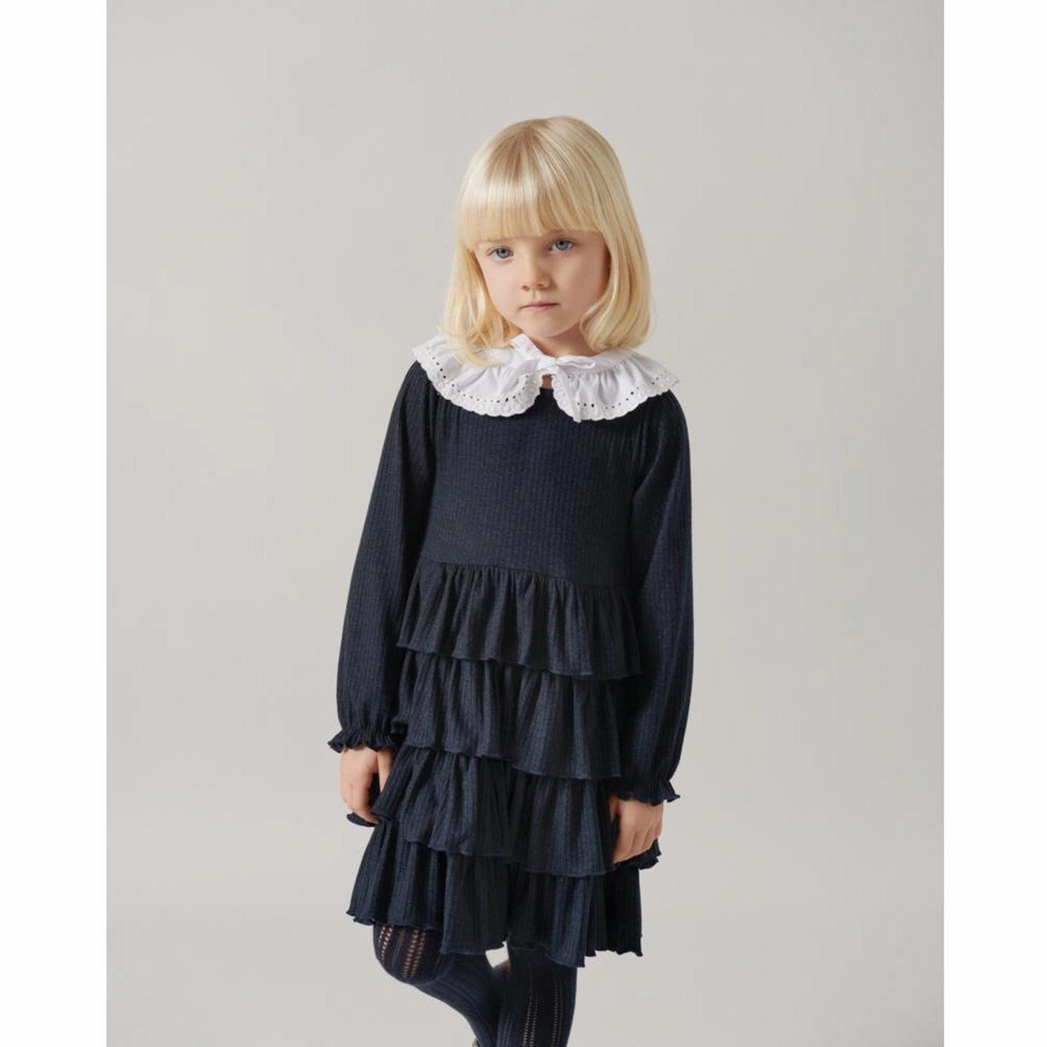 MarMar Glitter Rib Dark Night Glitter Disan Dress Warm Touch