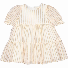 MarMar Gold Stripes Damita Dress Vibrant Light