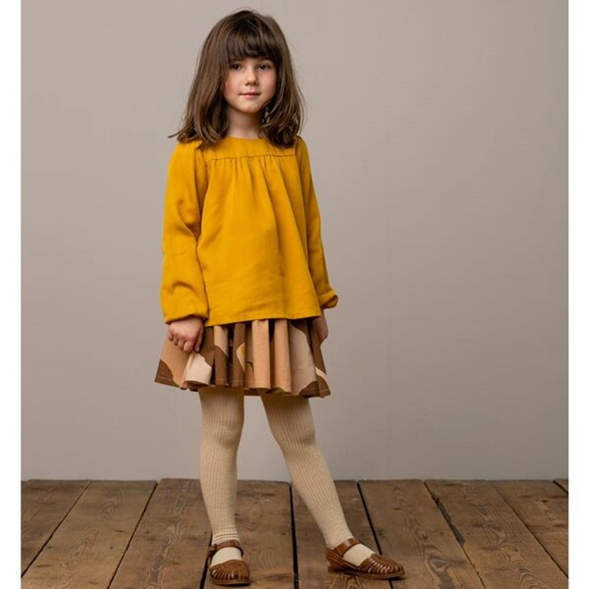Earthy Hue MarMar Golden Lyocell Tuss Top