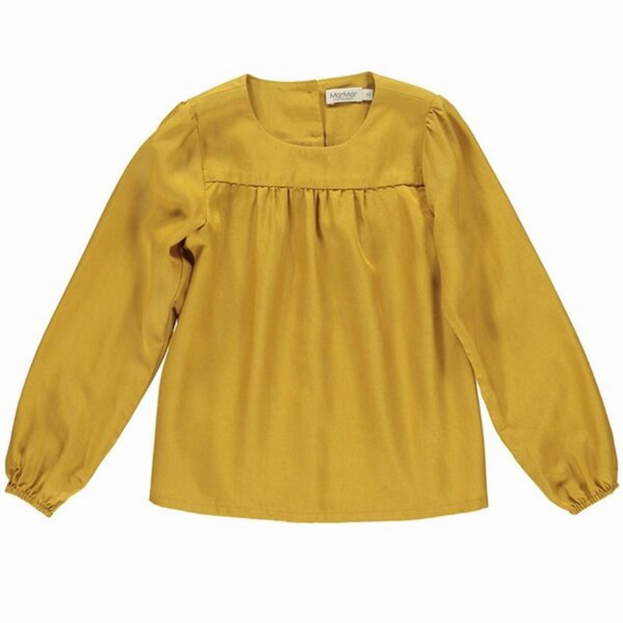 Embroidered Detail MarMar Golden Lyocell Tuss Top