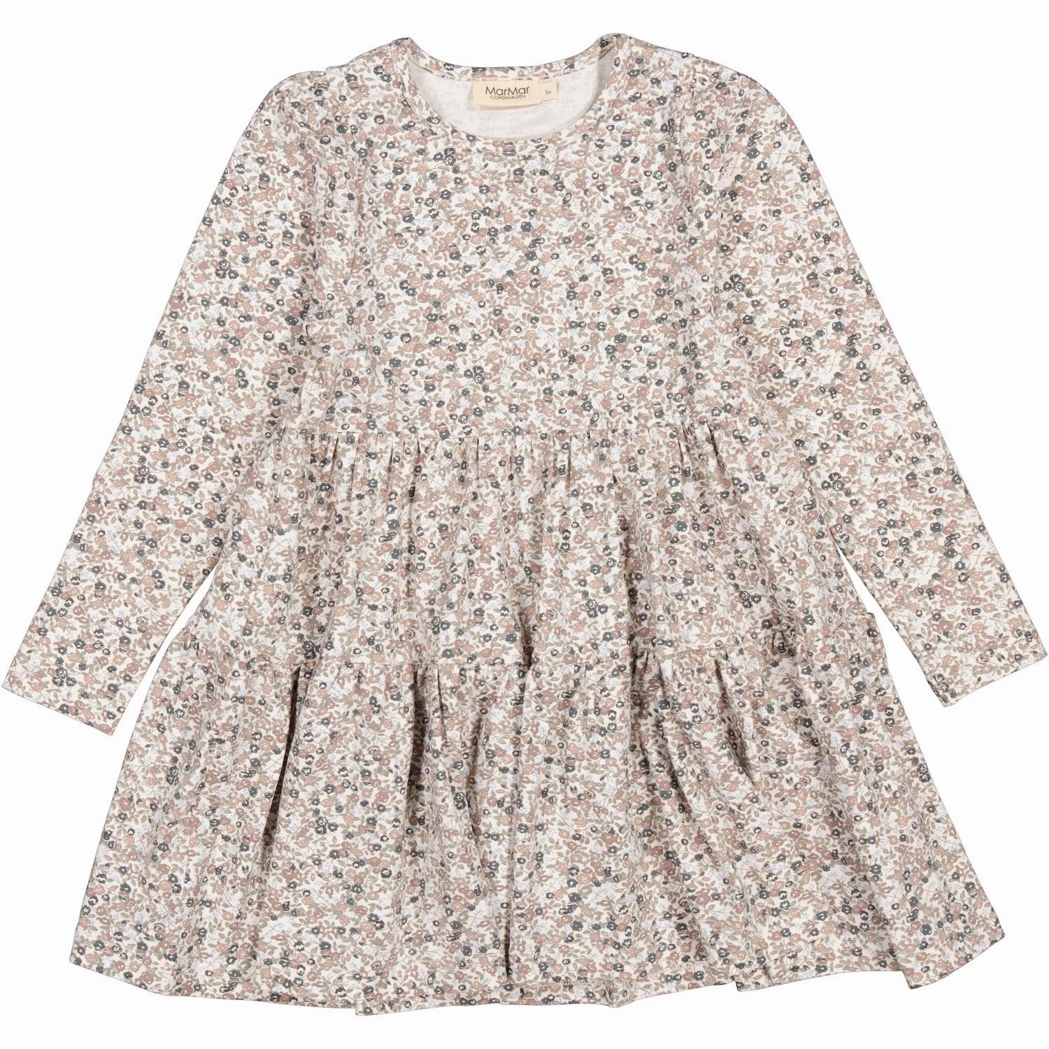 MarMar Jersey Print Deep Peony Dolly Dress Bless Touch