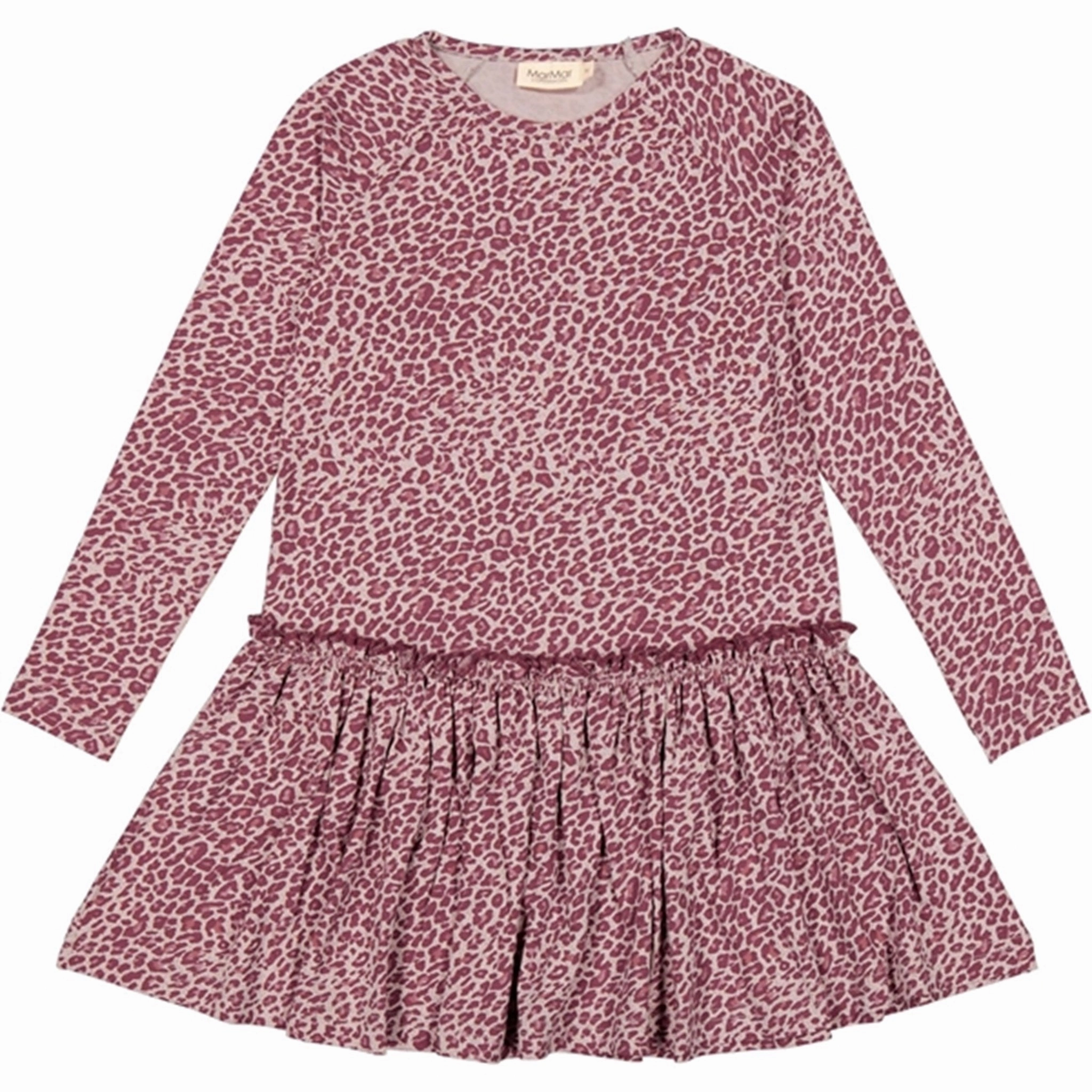 Side Slit Contrast-Panel MarMar Leo Berry Leo Debbie Dress