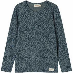 MarMar Leopard Dusty Green Leo Leo Blouse Year-Round Wear Sustainable Material