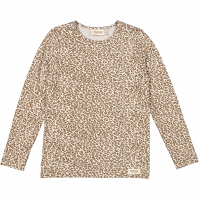 MarMar Leopard Forest Brown Leo Leo Blouse Smart Look