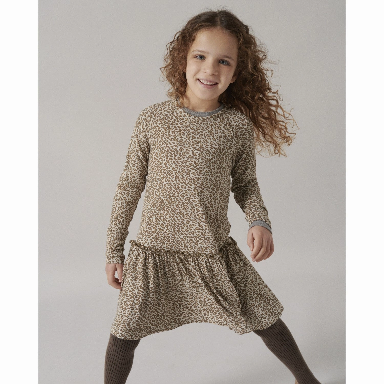 Casual Must-Have MarMar Leopard Forest Brown Leo Leo Debbie Dress