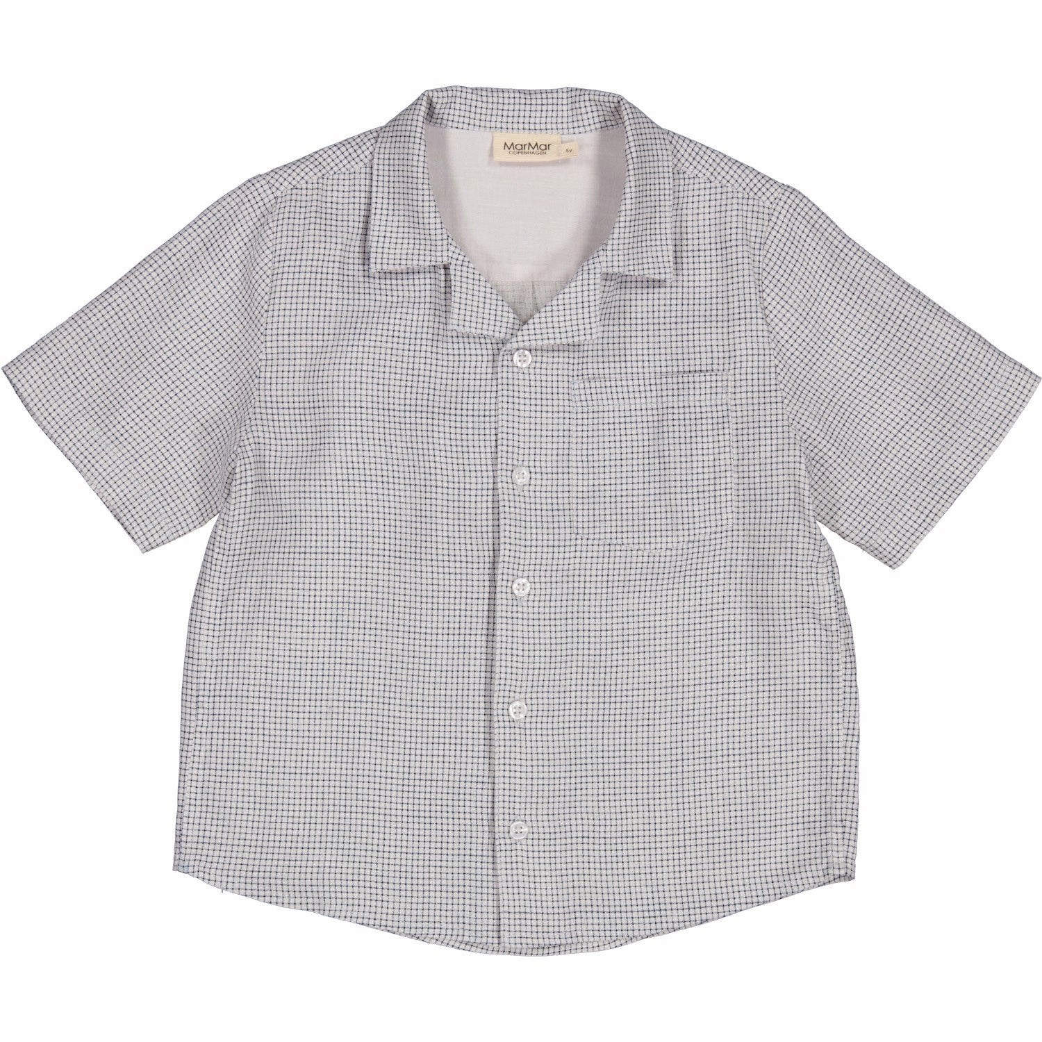 MarMar Linen Mini Check Tage Shirt Must-Have Item