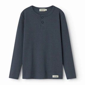 Holiday Special Recycled Polyester Blend MarMar Modal Blue Blouse