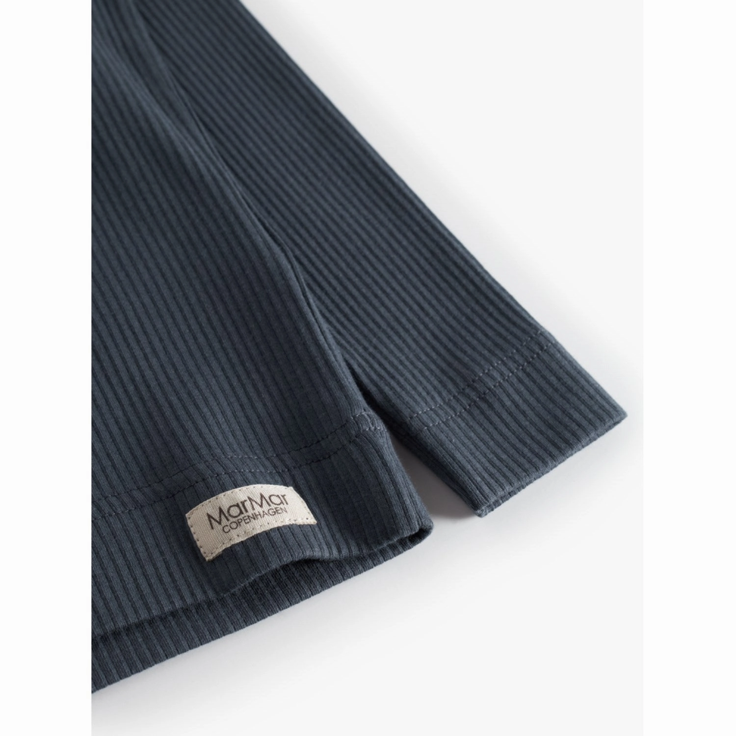 Floral Motif MarMar Modal Blue Plain Blouse