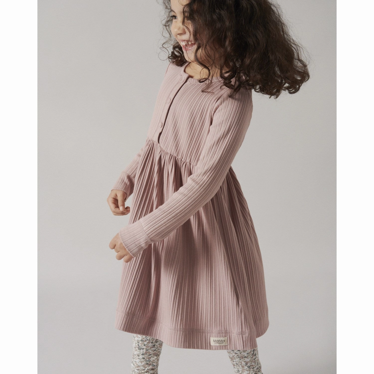 Mood Focused MarMar Modal Broad Rib Light Plum Dress Dima