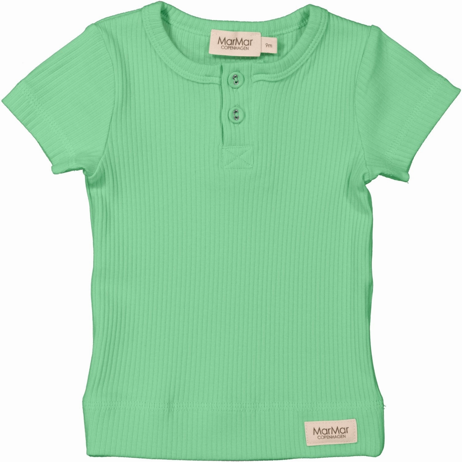 MarMar Modal Cale Green T-Shirt SS Glossy Look Versatile Outfit