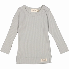MarMar Modal Chalk Blouse Plain Must-Have Item Fashionable Pick
