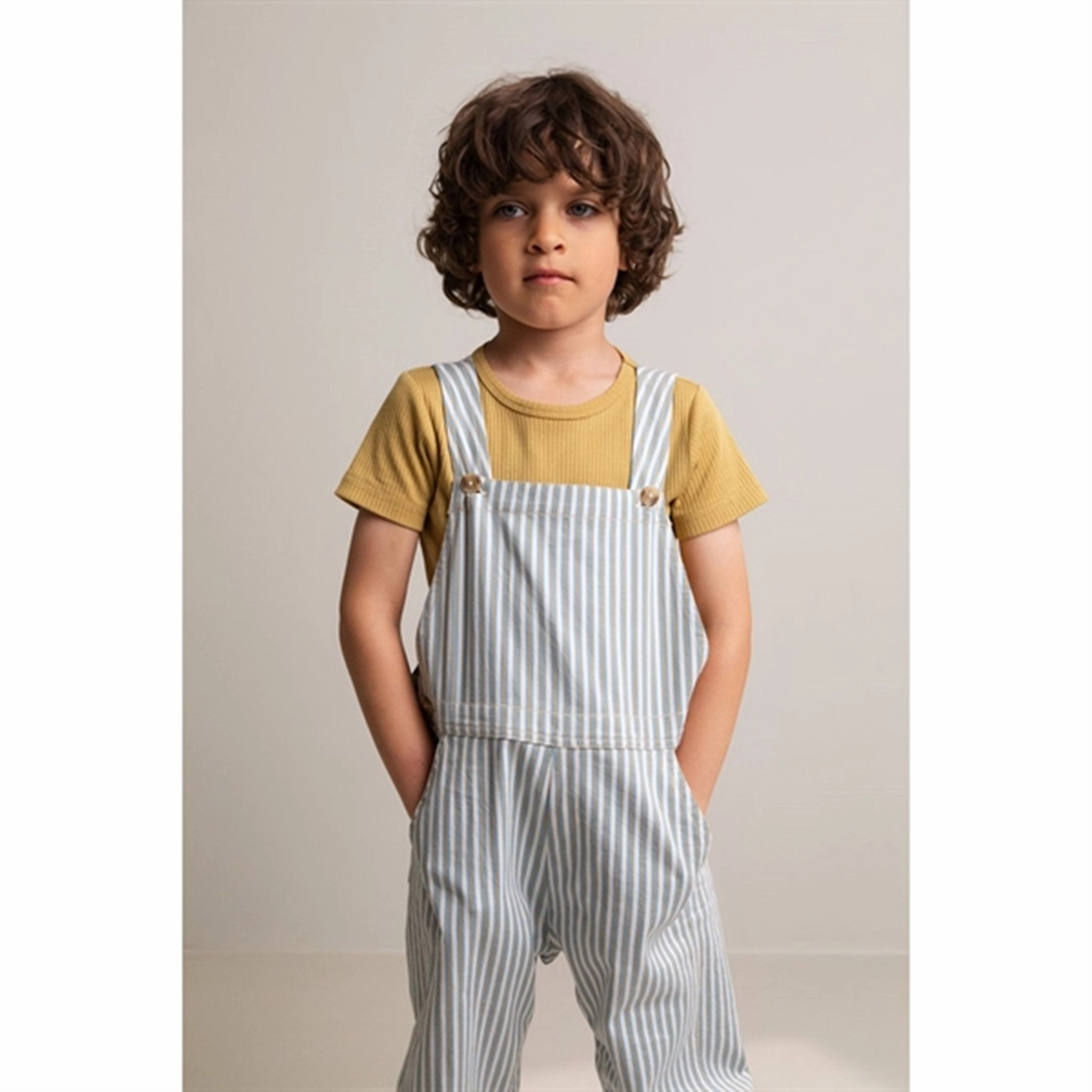 MarMar Modal Dijon Plain T-shirt Double Stitched Seams