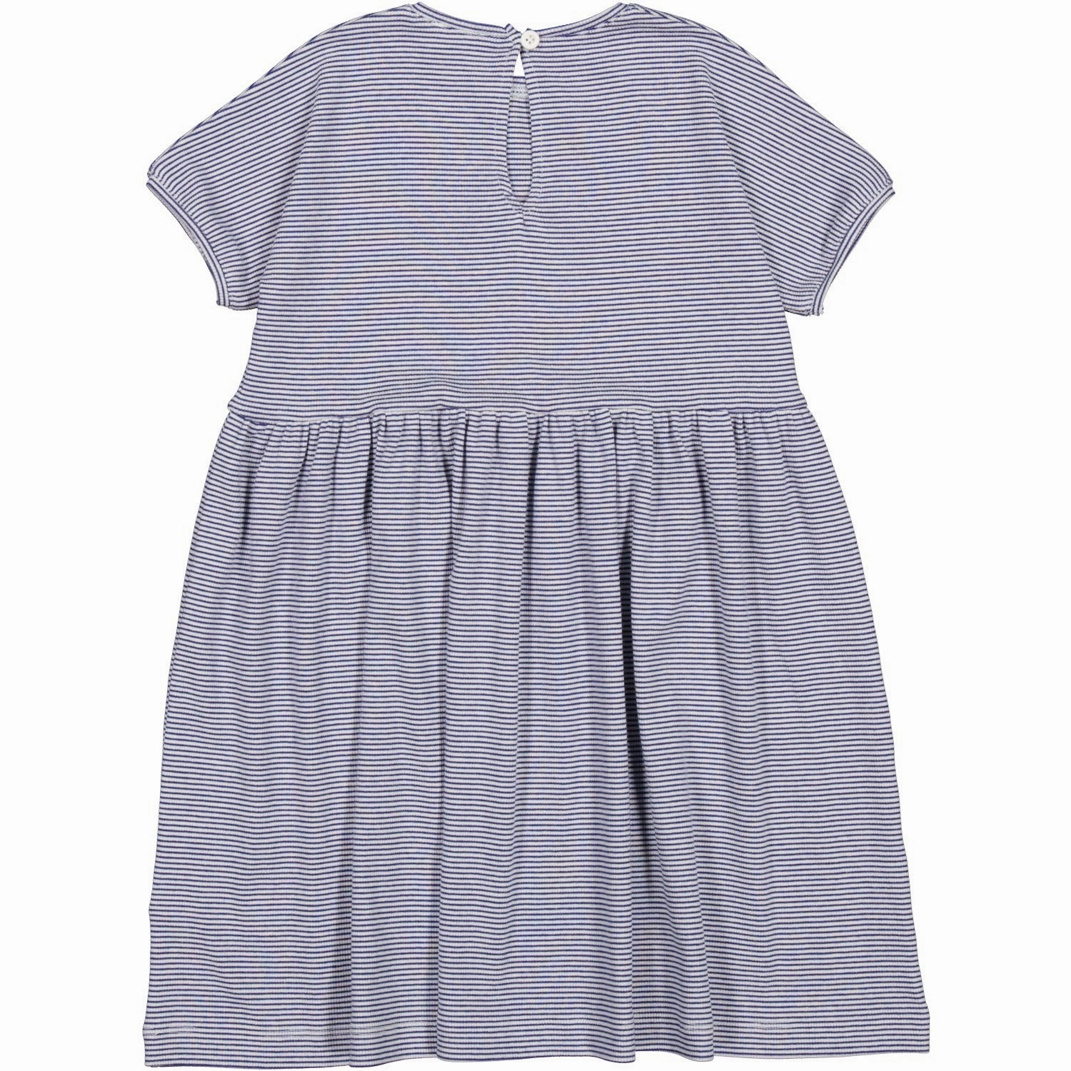 Evening Look MarMar Modal Fine Rib Blue Stripe Dioa Dress