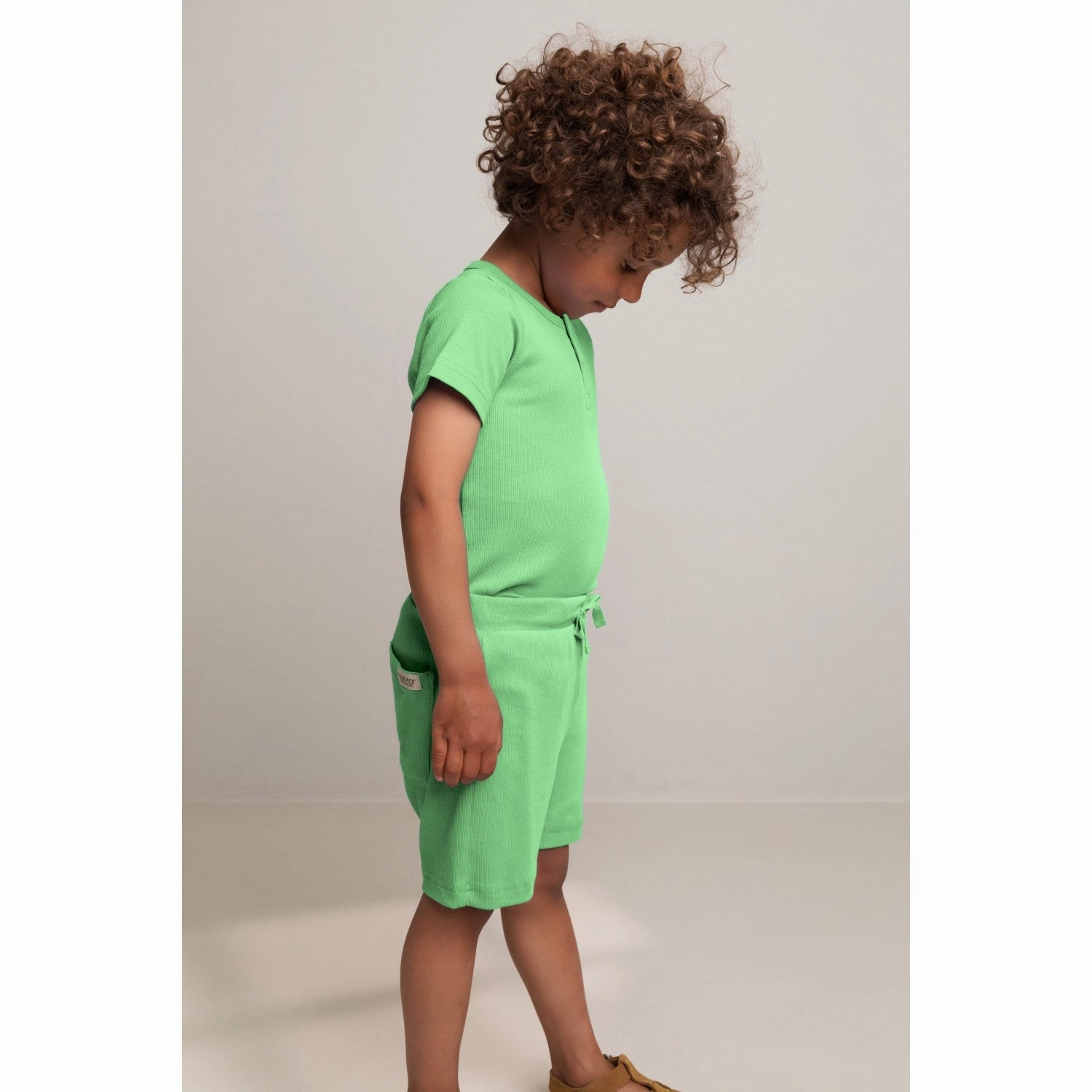 MarMar Modal Fine Rib Clover T-shirt Active Wearable