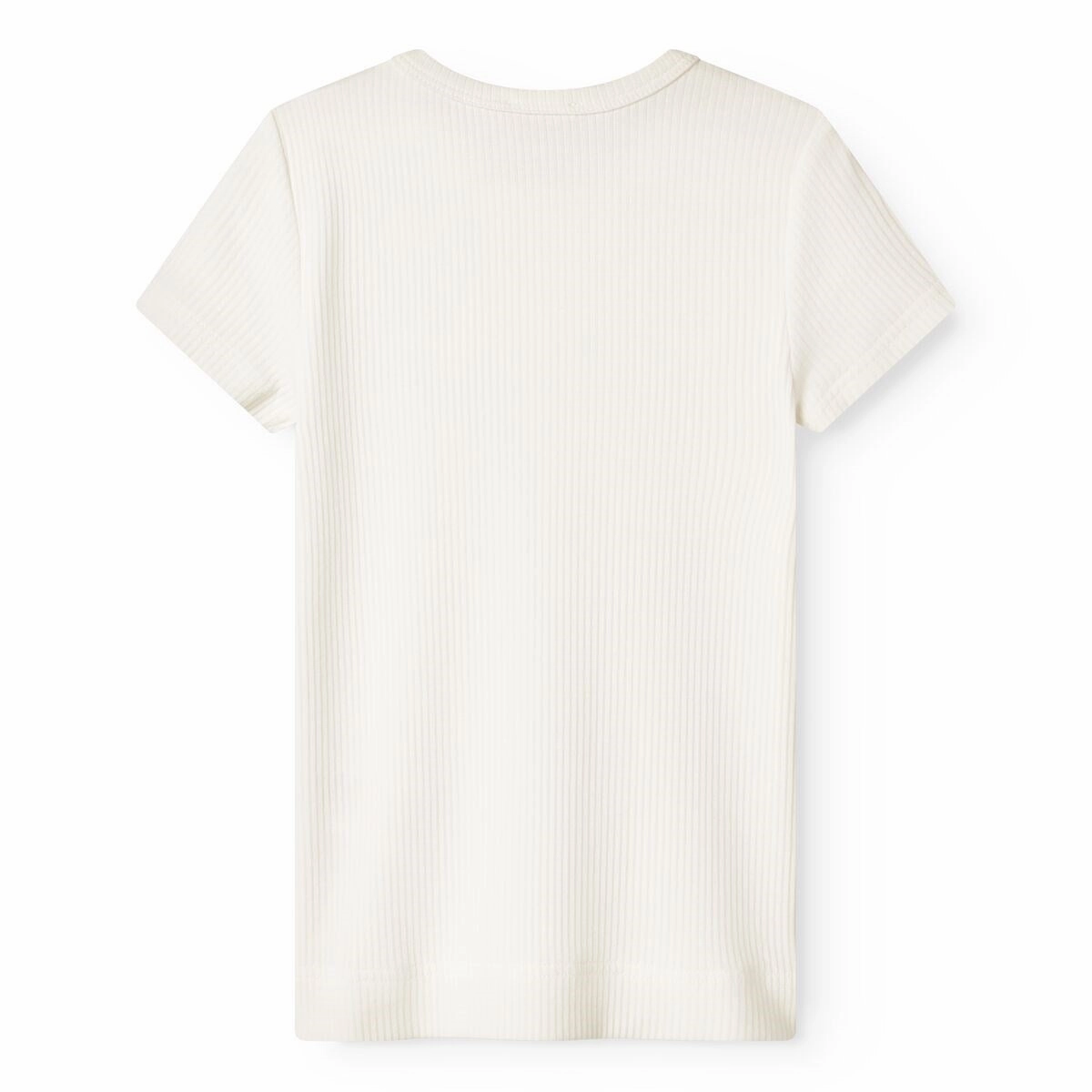 MarMar Modal Gentle White Plain T-shirt NonIronTechnology