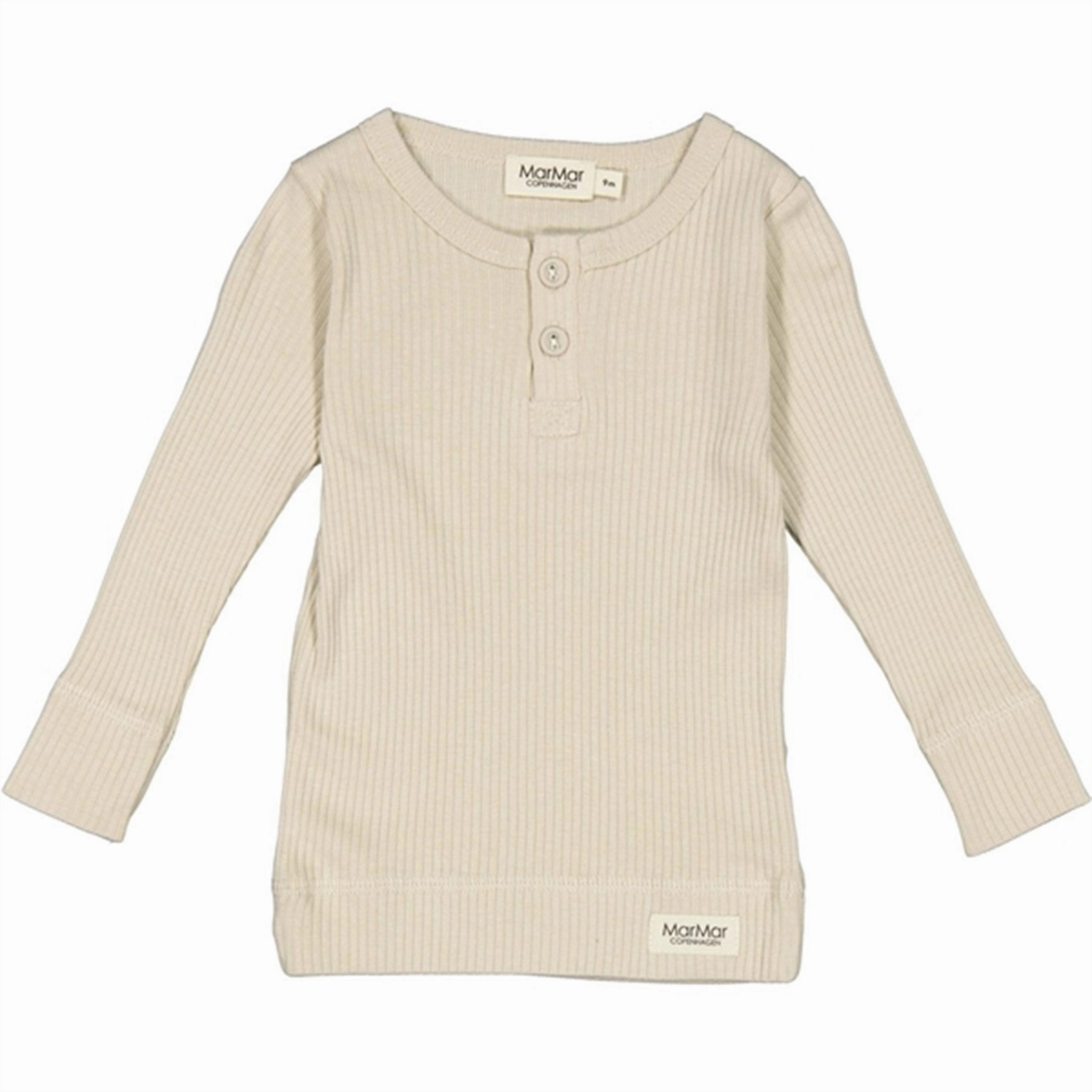 Non-Iron MarMar Modal Grey Sand Blouse