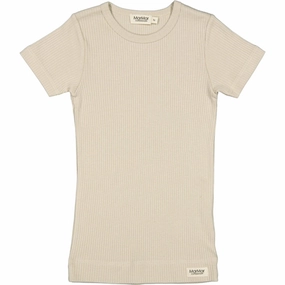 MarMar Modal Grey Sand T-shirt Plain Cozy Vibe Wear Easy Layering