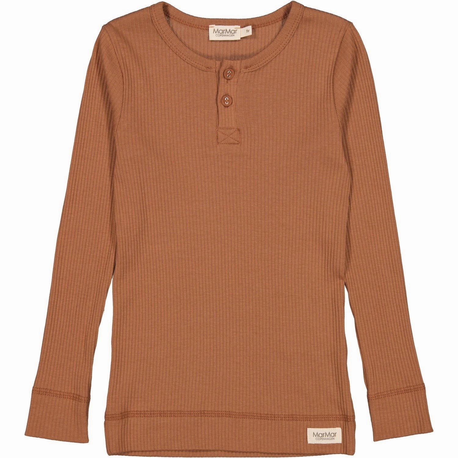 MarMar Modal Light Pecan Blouse Travel Essential V-neck style