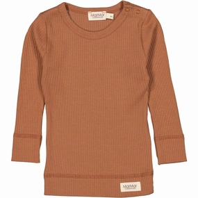 MarMar Modal Light Pecan Plain Blouse Corporate Retreat